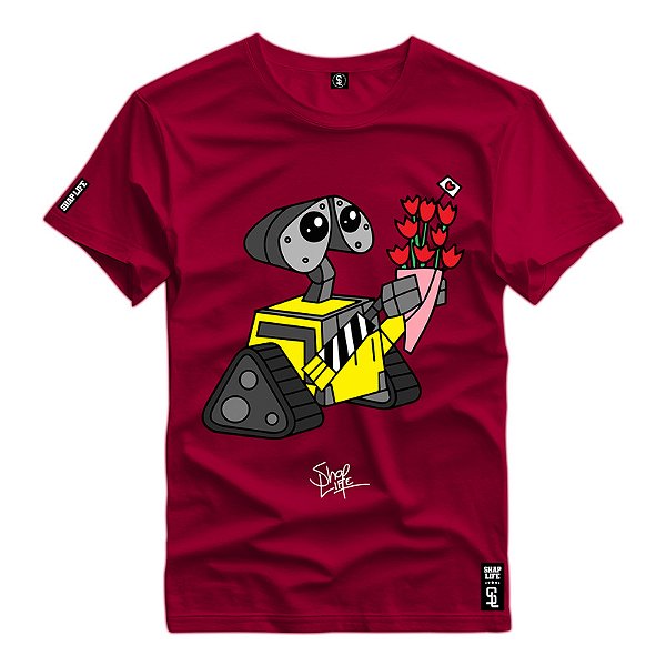 Camiseta Premium Estampa Robot - 3036