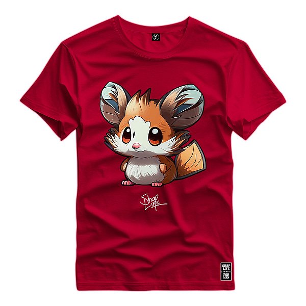 Camiseta Premium Estampa Rato - 2766