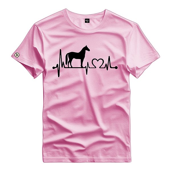 Camiseta Batimentos Cardíacos Cavalo - 38