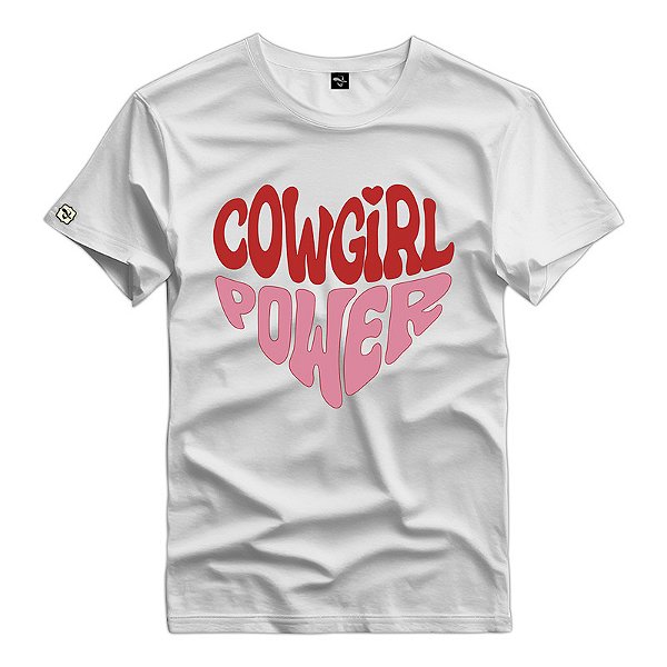 Camiseta Country Logo Cowgirl Power - 45