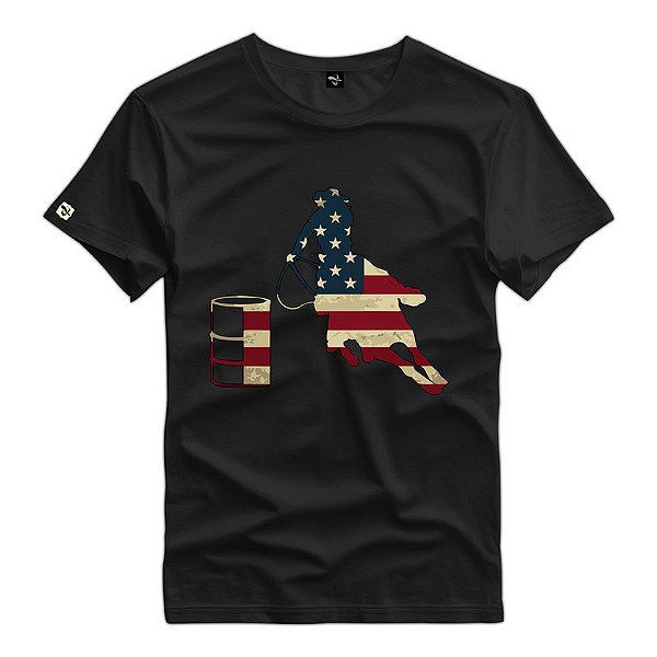 Camiseta Rodeio De Barril Americano - 57