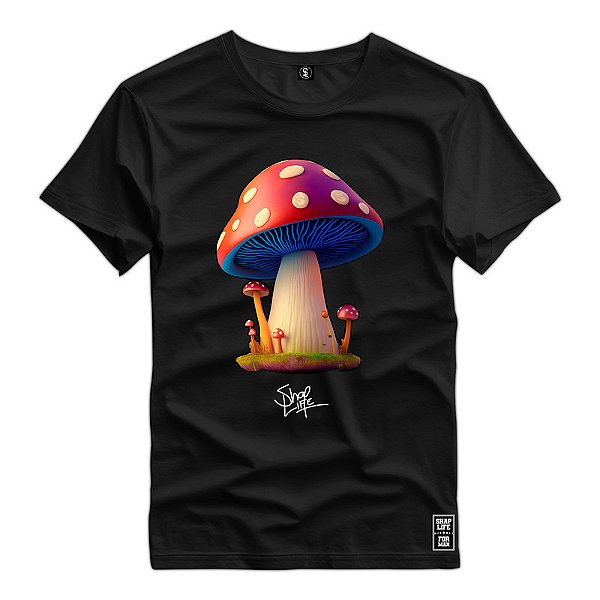 Camiseta Premium Cogumelo - 2786