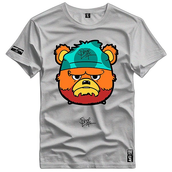 Camiseta Premium Estampa Urso - 2733