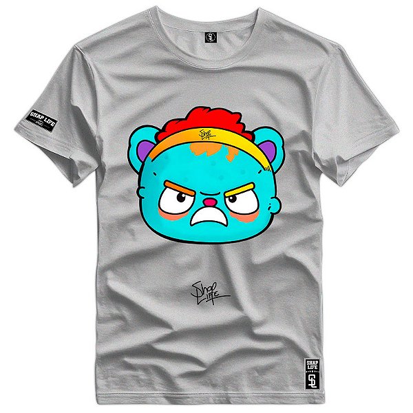 Camiseta Premium Estampa Urso - 2689