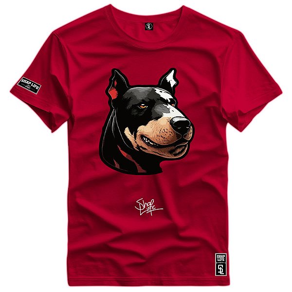 Camiseta Premium Estampa Cachorro - 2312