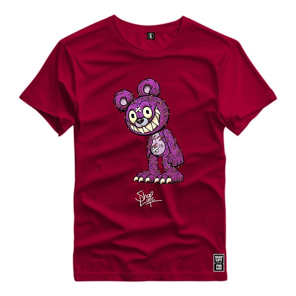Camiseta Premium Estampa Urso - 2881