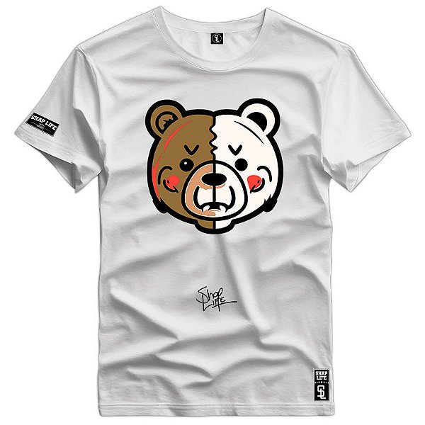 Camiseta Premium Estampa Urso - 2302
