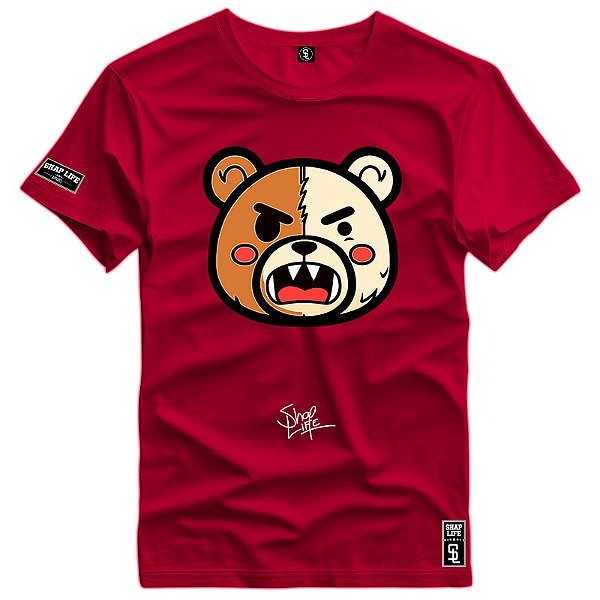 Camiseta Premium Estampa Urso - 2299