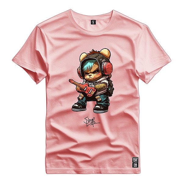 Camiseta Premium Estampa Urso - 2379