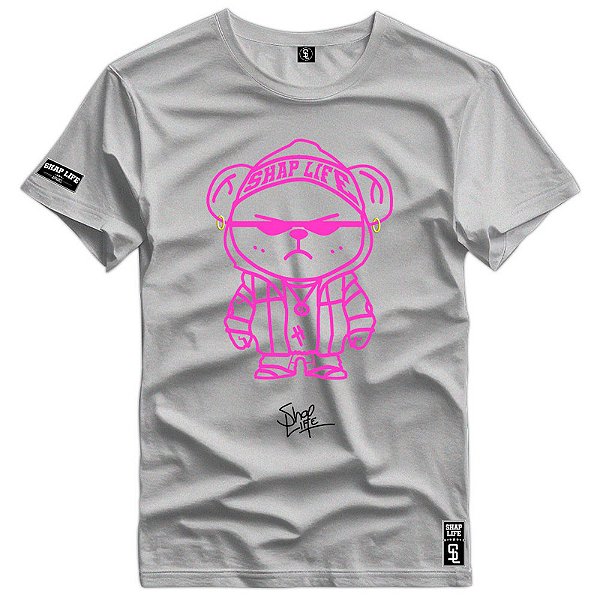 Camiseta Premium Estampa Urso - 2275