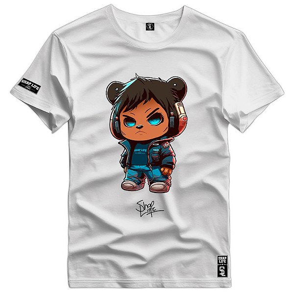 Camiseta Premium Estampa Urso - 2330
