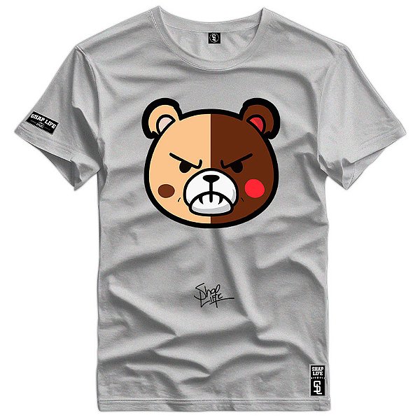 Camiseta Premium Estampa Urso - 2304