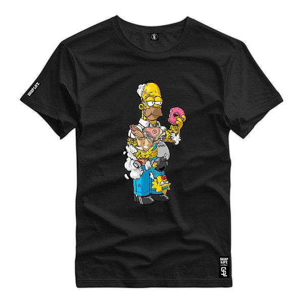 Camiseta Premium Estampa Homer - 3133