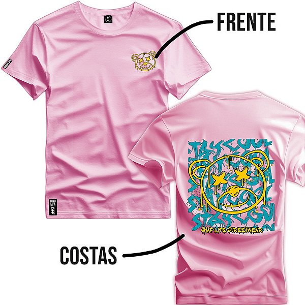 Camiseta Premium Estampa Bears Street - 3151
