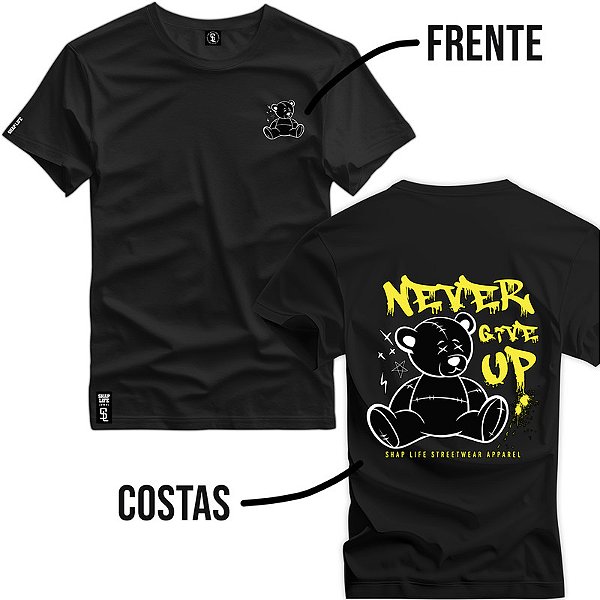 Camiseta Premium Estampa Bears Street - 3149