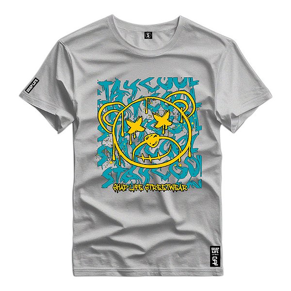 Camiseta Premium Estampa Bears Street - 3150