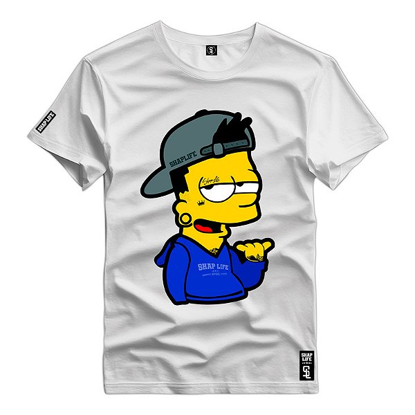 Camiseta Premium Estampa Bart - 3167