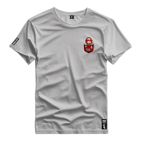 Camiseta Estampa Premium Mario - 3170