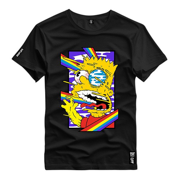 Camiseta Premium Estampa Bart - 3163