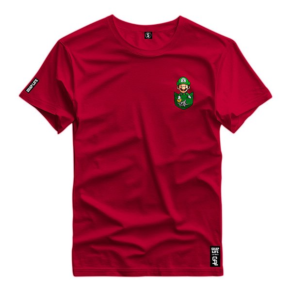 Camiseta Premium Estampa Mario - 3171