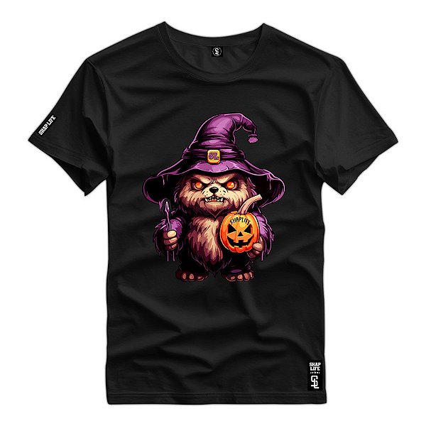 Camiseta Premium Estampa Halloween Bear - 3198