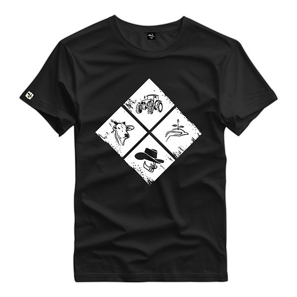 Camiseta Estampada Agro Cowboy Country - 185