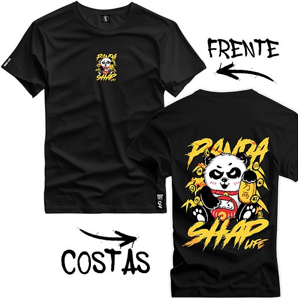 Camiseta Premium Estampa StreetWear Panda - 3296