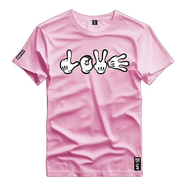 Camiseta Premium Estampa Hands - 3121