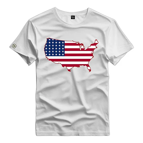 Camiseta Mapa Estados Unidos - 46