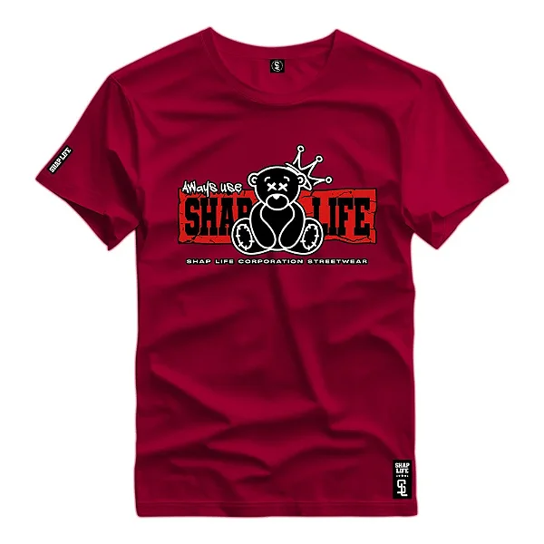 Camiseta Premium Estampa Bears Street - 3145