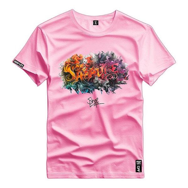 Camiseta Premium Estampa Grafitti - 3304