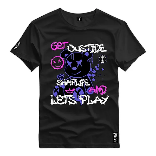 Camiseta Premium Estampa Bears Street - 3137
