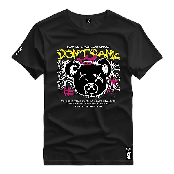 Camiseta Premium Estampa Bears Street - 3141
