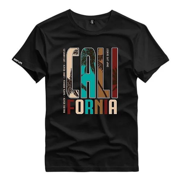 Camiseta Premium Estampa California - 3276