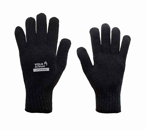 Luva Cotton Black