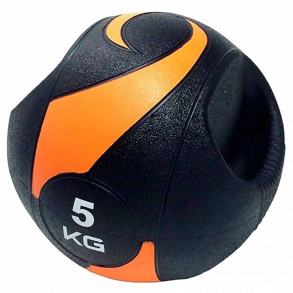 Medicine Ball Com Pegada 5kg - Live Up