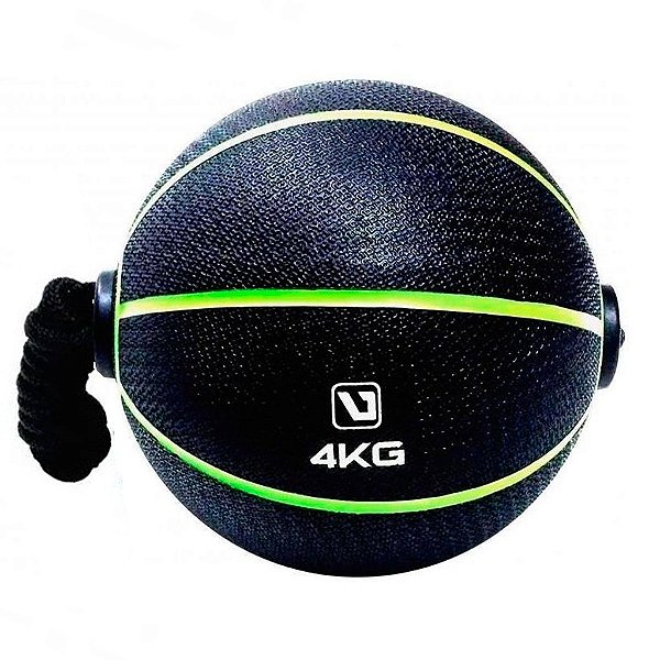 Medicine Ball Com Corda 4kg - Live Up