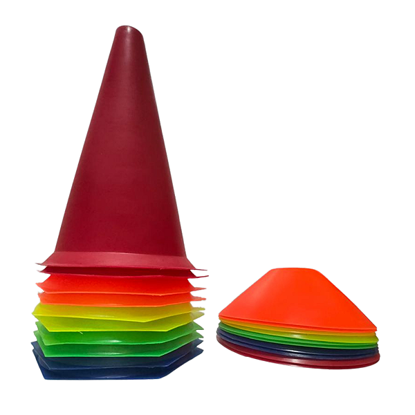 Kit 20 cones 24cm e 20 chapéus Chines