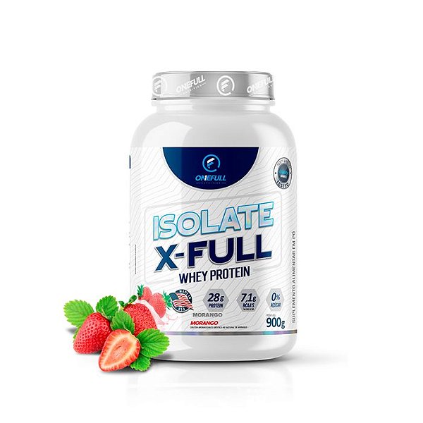 Isolate X-FULL 900g MORANGO - OneFull ®