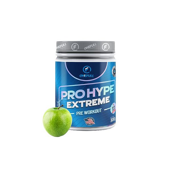 PRO HYPE EXTREME 300g MAÇÃ VERDE - OneFull®