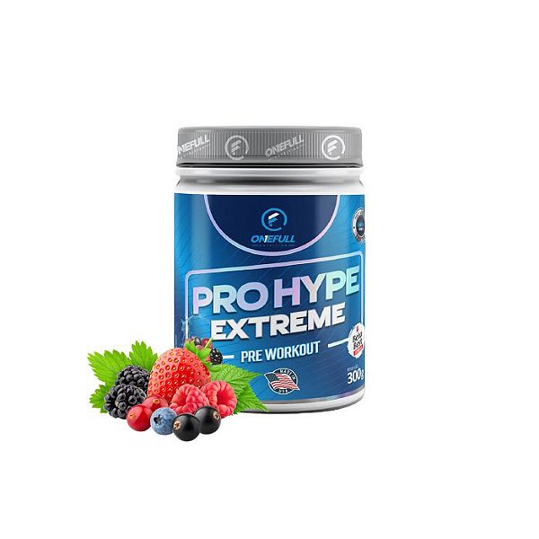 PRO HYPE EXTREME 300g FRUTAS VERMELHAS - OneFull®
