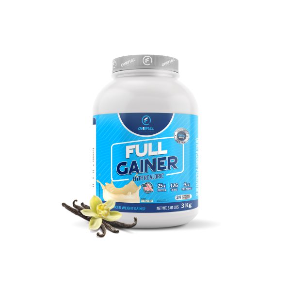 Hipercalórico FULL GAINER 3kg Baunilha - OneFull®
