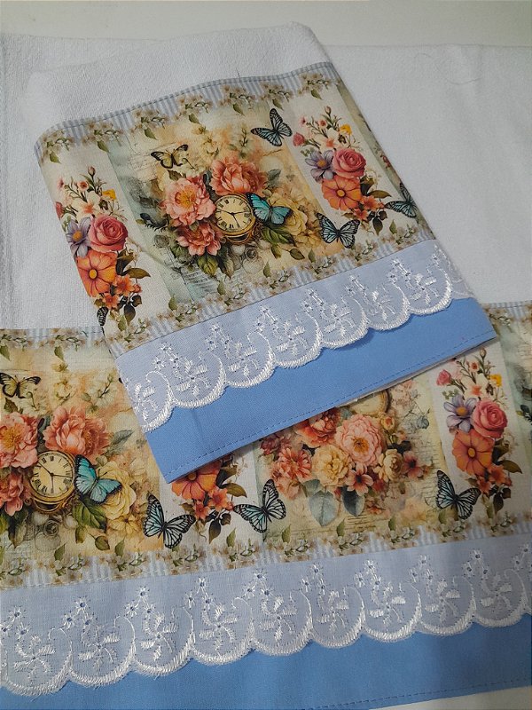 Pano de Prato Clock COD:000117