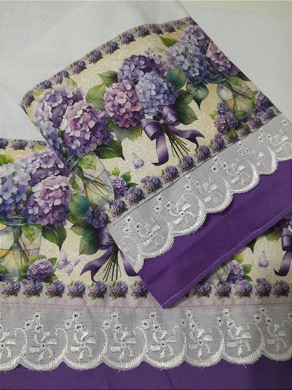 Pano de copa Floral COD:00040