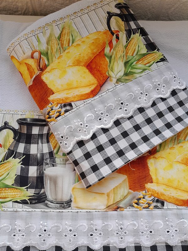 Pano de copa Bolo de Milho Cod: 000155