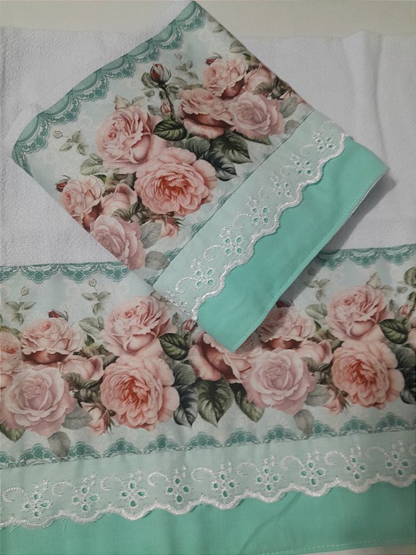 Pano de copa Rosas Cod: 00043