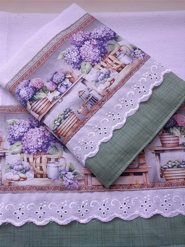 Pano de copa Cantinho das Flores Cod.0008