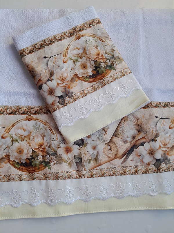 Pano de copa Beija Flor