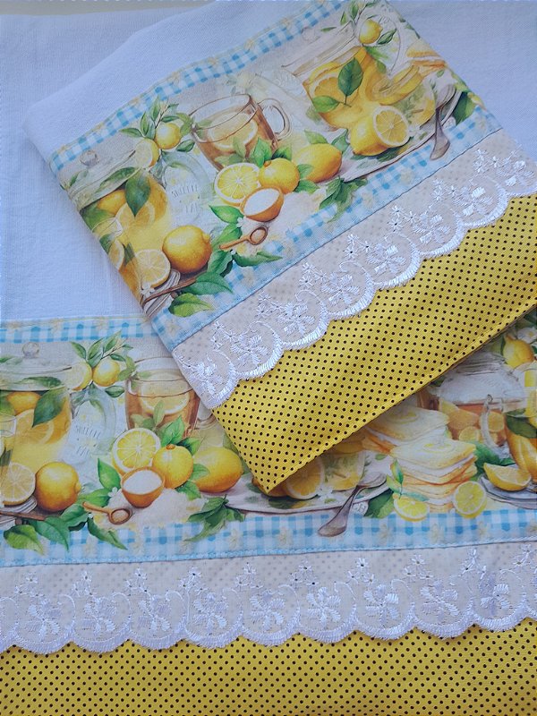 Pano de copa Doces de Limão (Premium)