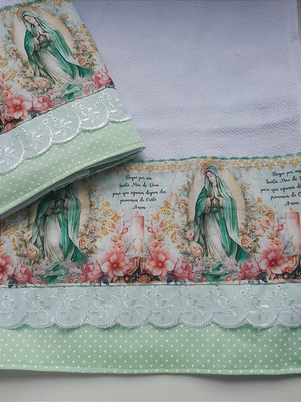 Pano de copa Pano de copa Rogai por Nós 002